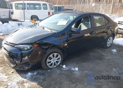 2019 Toyota Corolla L из США, поврежденный, VIN 2T1BURHE3KC188796